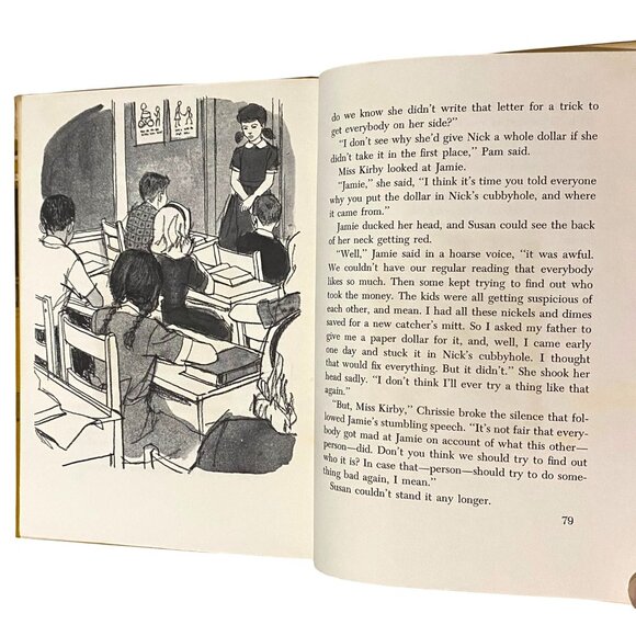 Miss Kirby's Room Hardcover Book Jean Horton Berg Vintage 60s School Friendship - Picture 6 of 9